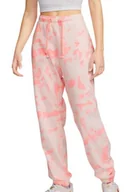 Spodnie sportowe damskie - Spodnie Nike Mid-Rise Cloud-Dye DM6714635 r. M - miniaturka - grafika 1