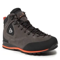 Buty trekkingowe męskie - Trekkingi Bergson - Castor Mid Stx Antracite - miniaturka - grafika 1