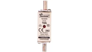 Eaton Wkładka bezpiecznikowa NH000 10A gL/gG 500V 10NHG000B 10NHG000B - Bezpieczniki elektryczne - miniaturka - grafika 1