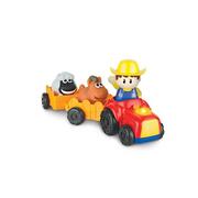 Samochody i pojazdy dla dzieci - Smily Traktor Super Farma - miniaturka - grafika 1