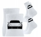 Skarpetki męskie - 3x Skarpetki Urodziny Prezent Skarpety dla kierowcy auta PORSCHE - miniaturka - grafika 1