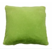 Poduszki dekoracyjne - Poduszka PLUSZAK 45 x 45 cm zielona - miniaturka - grafika 1