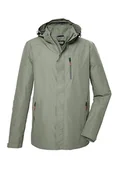 Kurtki męskie - killtec Męska kurtka funkcyjna/kurtka outdoorowa z odpinanym kapturem KOS 32 MN JCKT, jasnooliwkowa, 4XL, 42920-000 - miniaturka - grafika 1