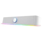 Głośniki komputerowe - Głośniki Trust GXT 619W Thorne RGB Illuminated Soundbar (25110) białe - miniaturka - grafika 1