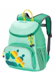 Jack Wolfskin Little Joe Backpack Kids, zielony 2022 Plecaki szkolne i turystyczne 2010601-4071-OS - Plecaki - miniaturka - grafika 1