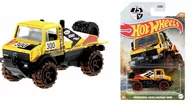 Samochody i pojazdy dla dzieci - Hot Wheels Mercedes-Benz Unimog 1300, HDH07 - miniaturka - grafika 1