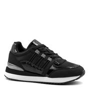 Buty sportowe damskie - Czarne sznurowane buty BIG STAR BSKK274110 - Neścior - miniaturka - grafika 1