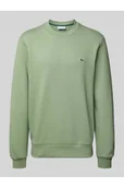 Bluzy męskie - Bluza o kroju regular fit z mieszanki bawełny - Lacoste - miniaturka - grafika 1