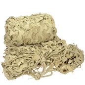 Ogrodzenia - Mil-Tec Siatka Maskująca Basic Military 3 x 3 m Desert - miniaturka - grafika 1