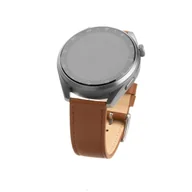 Akcesoria do smartwatchy - Pasek wymienny FIXED Leather Strap s šířkou 22mm FIXLST-22MM-BRW) Brązowy - miniaturka - grafika 1