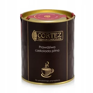 Cortez Czekolada pitna mleczna z wiśniami 200g Chocodrops Cortez - Kakao i czekolada - miniaturka - grafika 1