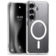 Etui i futerały do telefonów - Etui MERCURY Jelhard MagSafe do Samsung Galaxy S25 Przezroczysty - miniaturka - grafika 1