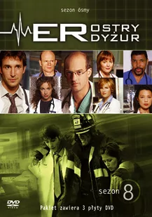 Ostry dyżur sezon 8 3xDVD) Michael Crichton - Seriale - miniaturka - grafika 1