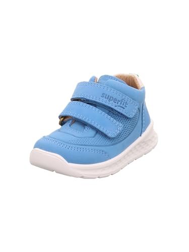 Superfit Breeze sneakersy chłopięce, Jasnoniebieski, zielony, 8400, 22 EU