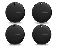Lokalizatory GPS - Silver Monkey TAG iOS Black Silicone 4 szt. - miniaturka - grafika 1
