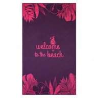 Ręczniki - Ręcznik plażowy WELCOME 100x160 ZWOLTEX bawełna egipska - miniaturka - grafika 1