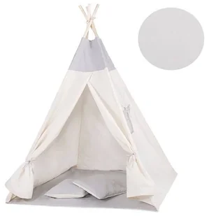 Namiot Tipi dla dzieci wigwam szary XXL - Namioty i tipi dla dzieci - miniaturka - grafika 1