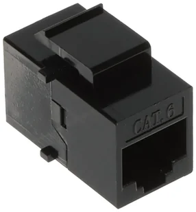 ZŁĄCZE KEYSTONE FX-RJ45-G/RJ45-G/6-B - Wtyczki i adaptery - miniaturka - grafika 1