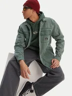 Koszule męskie - Quiksilver Koszula jeansowa Mohab Washed Twill EQYWT04654 Zielony Oversize - miniaturka - grafika 1