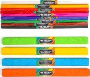 Starpak Bibuła marszczona 50x200cm Spectrum Mix 10szt. - Szkolne artykuły papiernicze - miniaturka - grafika 1