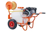 Opryskiwacze - TRIUNFO SH100/25 OPRYSKIWACZ SPALINOWY JEZDNY TACZKOWY WÓZKOWY NA KOŁACH 100L 25BAR HONDA - miniaturka - grafika 1