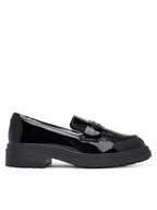 Półbuty damskie - Clarks Loafersy Orinoco3 Edge 26183173 Czarny - miniaturka - grafika 1