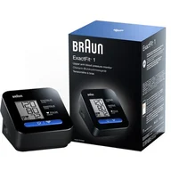 Ciśnieniomierze i akcesoria - Braun ExactFit 1 BUA5000EUV1AM Łatwy w obsłudze precyzyjny ciśnieniomierz naramienny w wersji czarnej TOW017589 - miniaturka - grafika 1