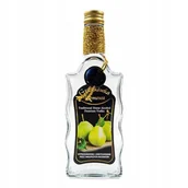 Domowy wyrób alkoholu - Butelka Ozdobna Fala 500Ml Gruszkówka Domowa - miniaturka - grafika 1