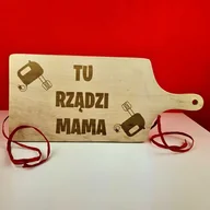 Gadżety dla niej i dla niego - Deska Na Dzień Mamy Tu Rządzi Mama - miniaturka - grafika 1