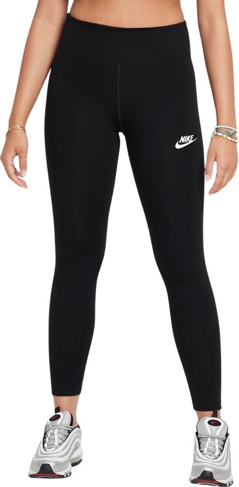 Nike Legginsy dla dzieci Nike Sportswear Classic czarne FZ5583 010 M