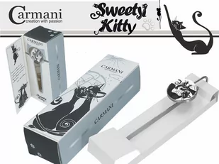 ZAKŁADKA DO KSIĄŻEK Carmani CRAZY CATS Kocie zaloty - Zakładki do książek - miniaturka - grafika 1