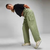 Spodnie sportowe damskie - NIKE SPODNIE W NSW ESSNTL WVN HR PNT CARGO - Nike - miniaturka - grafika 1