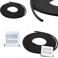 Akcesoria tuningowe - Osłona Uszczelka Krawędzi Rantu Drzwi Czarny - miniaturka - grafika 1