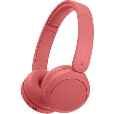 SONY Słuchawki nauszne WH-CH535 BT AI EQ-10 Czerwony