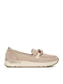 Półbuty damskie - Rieker Półbuty 58944-60 Beżowy - miniaturka - grafika 1