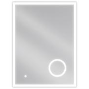 Lustra - Mexen Kala lustro łazienkowe podświetlane z lusterkiem kosmetycznym 60 x 80 cm, LED 6000K, antypara - miniaturka - grafika 1
