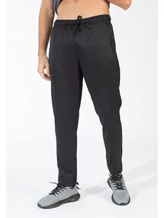 Spodnie sportowe męskie - SPYDER Spodnie sportowe w kolorze czarnym - grafika 1