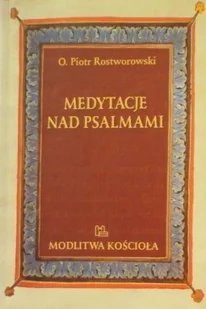 Medytacje nad Psalmami - Religia i religioznawstwo - miniaturka - grafika 1