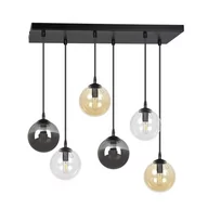 Lampy sufitowe - Emibig COSMO 6 BL MIX1 714/6M1 lampa wisząca 6x40W/E14 IP20 714/6M1 - miniaturka - grafika 1