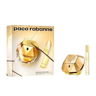 Paco Rabanne Lady Million 80ml woda perfumowana + 20ml edp 3349668571772 - Zestawy perfum damskich - miniaturka - grafika 1