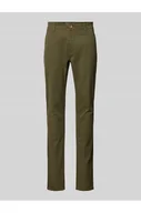 Spodnie męskie - Spodnie o kroju slim fit z wpuszczanymi kieszeniami model NATAN - Blend - miniaturka - grafika 1