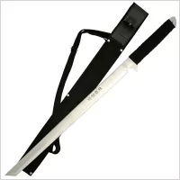 Miecz Katana Ninja Treningowy z Pochwą 71 cm D120 - Repliki - broń - miniaturka - grafika 1