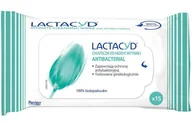 Chusteczki do higieny intymnej - GlaxoSmithKline LACTACYD Antibacterial chusteczki do higieny intymnej 15 szt - miniaturka - grafika 1