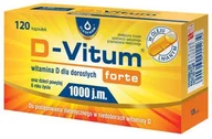 Witaminy i minerały - Oleofarm D-Vitum Forte 1000 120 szt. - miniaturka - grafika 1