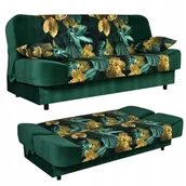 Sofy i kanapy - Wersalka kanapa rozkladana Sara Print Duo Family - miniaturka - grafika 1