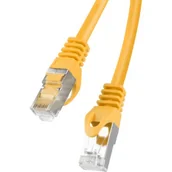 Kable miedziane - LANBERG Patchcord Kat.6 Ftp 15m PomaraŃczowy - miniaturka - grafika 1