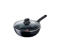 Patelnie - Tefal - Patelnia z pokrywą BLACK STONE 26 cm - miniaturka - grafika 1