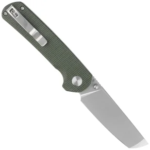 Nóż składany Bestech Sledgehammer Green Micarta, Satin / Stonewashed D2 (BG31B-1) - Noże - miniaturka - grafika 2