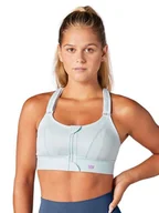 Biustonosze - BIUSTONOSZ SPORTOWY SHEFIT BŁĘKITNY NIEBIESKI MOCNE PODTRZYMANIE REGULOWANY 2XL - miniaturka - grafika 1