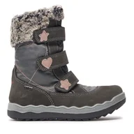Buty dla dziewczynek - Śniegowce Primigi 6880200 S GORE-TEX Szary - miniaturka - grafika 1
